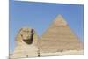 Sphinx and Pyramid of Chephren, the Giza Pyramids, Giza, Egypt, North Africa, Africa-Richard Maschmeyer-Mounted Photographic Print
