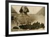 Sphinx and Pyramids, Giza, Egypt-null-Framed Photographic Print