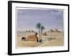 Sphinx and Pyramids, Giza II, 1820-1876-George Sand-Framed Giclee Print