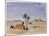 Sphinx and Pyramids, Giza II, 1820-1876-George Sand-Mounted Giclee Print
