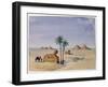 Sphinx and Pyramids, Giza II, 1820-1876-George Sand-Framed Giclee Print