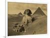 Sphinx and the Pyramids, 19th Century-Science Source-Framed Giclee Print