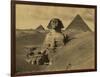 Sphinx and the Pyramids, 19th Century-Science Source-Framed Giclee Print