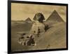 Sphinx and the Pyramids, 19th Century-Science Source-Framed Giclee Print