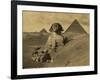 Sphinx and the Pyramids, 19th Century-Science Source-Framed Giclee Print