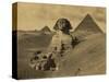 Sphinx and the Pyramids, 19th Century-Science Source-Stretched Canvas