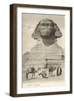 Sphinx, Giza, Egypt-null-Framed Art Print