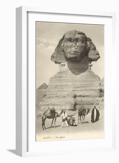 Sphinx, Giza, Egypt-null-Framed Art Print