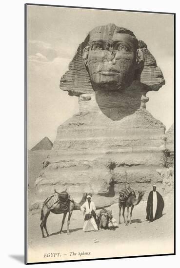 Sphinx, Giza, Egypt-null-Mounted Art Print