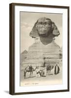 Sphinx, Giza, Egypt-null-Framed Art Print