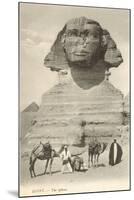 Sphinx, Giza, Egypt-null-Mounted Art Print