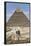 Sphinx in Foreground and Pyramid of Chephren, the Giza Pyramids, Giza, Egypt, North Africa, Africa-Richard Maschmeyer-Framed Photographic Print