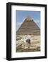 Sphinx in Foreground and Pyramid of Chephren, the Giza Pyramids, Giza, Egypt, North Africa, Africa-Richard Maschmeyer-Framed Photographic Print