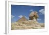 Sphinx in Foreground, and the Great Pyramid of Cheops, the Giza Pyramids-Richard Maschmeyer-Framed Photographic Print