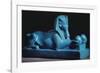 Sphinx of Amenhotep III, 15th-14th Century BC-null-Framed Photographic Print