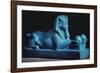 Sphinx of Amenhotep III, 15th-14th Century BC-null-Framed Photographic Print