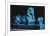 Sphinx of Amenhotep III, 15th-14th Century BC-null-Framed Photographic Print