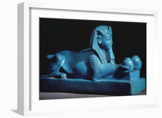 Sphinx of Amenhotep III, 15th-14th Century BC-null-Framed Photographic Print