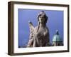 Sphinx Statue, Castle Gardens of Belvedere Palace, Vienna, Austria-null-Framed Giclee Print