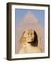 Sphynx and the Pyramid of Khafre, Giza, Near Cairo, Egypt-Schlenker Jochen-Framed Photographic Print