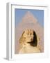 Sphynx and the Pyramid of Khafre, Giza, Near Cairo, Egypt-Schlenker Jochen-Framed Photographic Print