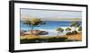 Spiaggia del Mediterraneo-Adriano Galasso-Framed Art Print