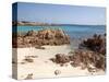 Spiaggia Rosa (Pink Beach) on Island of Budelli, La Maddalena Nat'l Park, Sardinia, Italy-Oliviero Olivieri-Stretched Canvas