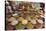 Spice and Sweet Stall in the Market, Ahmedabad, Gujarat, India-Annie Owen-Stretched Canvas