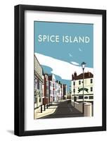 Spice Island - Dave Thompson Contemporary Travel Print-Dave Thompson-Framed Art Print