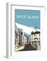 Spice Island - Dave Thompson Contemporary Travel Print-Dave Thompson-Framed Art Print