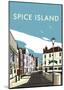 Spice Island - Dave Thompson Contemporary Travel Print-Dave Thompson-Mounted Art Print