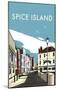Spice Island - Dave Thompson Contemporary Travel Print-Dave Thompson-Mounted Giclee Print