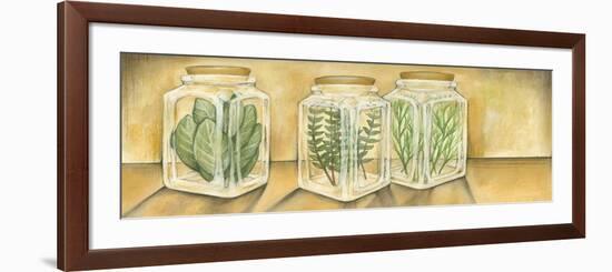 Spice Jars I-Laura Nathan-Framed Premium Giclee Print