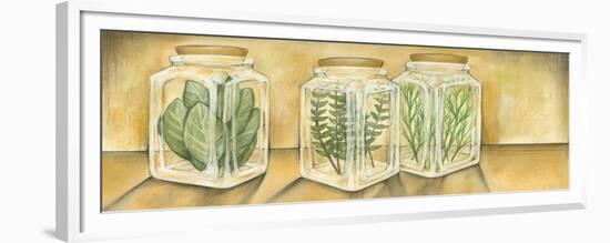 Spice Jars I-Laura Nathan-Framed Premium Giclee Print