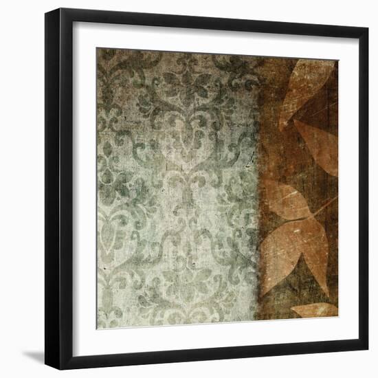 Spice Leaves 1A-Kristin Emery-Framed Art Print