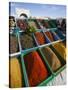 Spice Market, Douz, Sahara Desert, Tunisia-Walter Bibikow-Stretched Canvas