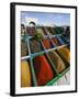 Spice Market, Douz, Sahara Desert, Tunisia-Walter Bibikow-Framed Photographic Print