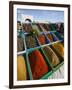 Spice Market, Douz, Sahara Desert, Tunisia-Walter Bibikow-Framed Photographic Print