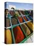 Spice Market, Douz, Sahara Desert, Tunisia-Walter Bibikow-Stretched Canvas