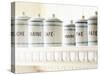Spice Rack with Storage Containers-Stuart West-Stretched Canvas