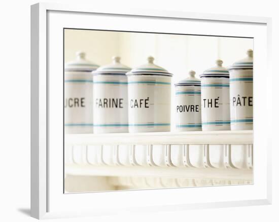 Spice Rack with Storage Containers-Stuart West-Framed Photographic Print