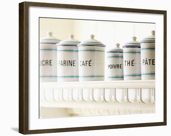 Spice Rack with Storage Containers-Stuart West-Framed Photographic Print