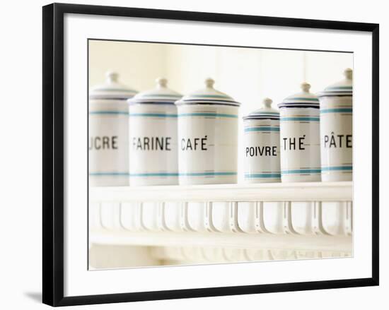 Spice Rack with Storage Containers-Stuart West-Framed Photographic Print