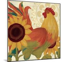 Spice Roosters II-Veronique Charron-Mounted Art Print