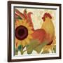 Spice Roosters II-Veronique Charron-Framed Art Print