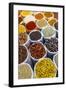 Spice Shop at the Wednesday Flea Market in Anjuna, Goa, India, Asia-Yadid Levy-Framed Photographic Print