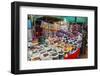 Spice Shop at the Wednesday Flea Market in Anjuna, Goa, India, Asia-Yadid Levy-Framed Photographic Print