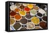 Spice Stall at Mapusa Market, Goa, India, Asia-Yadid Levy-Framed Stretched Canvas