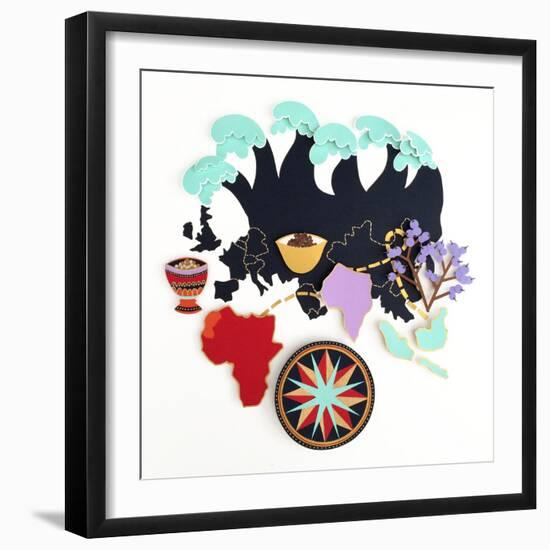 Spice Voyage, 2016-Isobel Barber-Framed Giclee Print