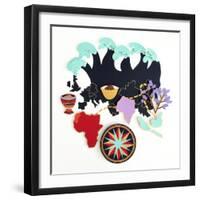 Spice Voyage, 2016-Isobel Barber-Framed Giclee Print